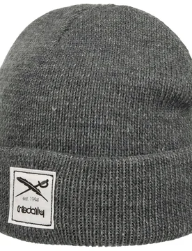 Smurpher Beanie Knit Hat by - light grey - Female - Size: One Size - Iriedaily - FashionsVida