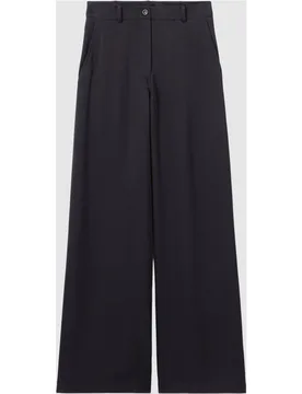 Pantalones rectos de mujer de satén con bolsillos italianos - CLAUDIE PIERLOT - FashionsVida