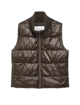 COMMA Steppgilet braun 32 damen - Comma - FashionsVida
