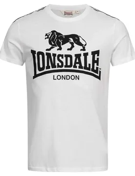 T-shirt à Manches Courtes Sheviock White 2XL - Lonsdale - FashionsVida