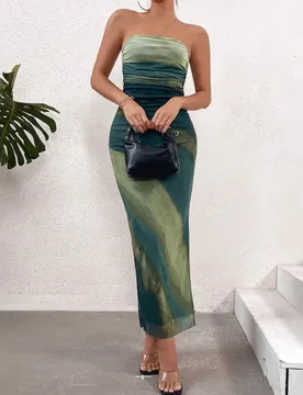 Women's Dresses Vestidos De Verano 2025 Streetwear Fashion Tie Dye Long Dresses Elegant Female Sexy Casual Slim Dress Clothing - Aliexpress - FashionsVida