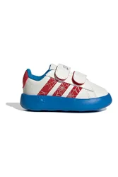 Sneakers bianche con suola Bubblecomfy e dettagli Spider-Man Grand Court Spider-Man CF I 23