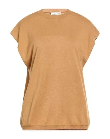 Pullover Damen Kamel L,M,S,XS Damen - SEMICOUTURE - FashionsVida