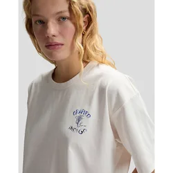 Relaxed Crafted Tee Ecru Größe S female