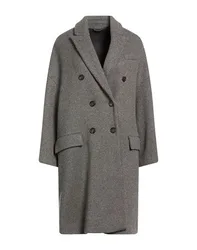 Abrigo Mujer Gris 38 Mujer