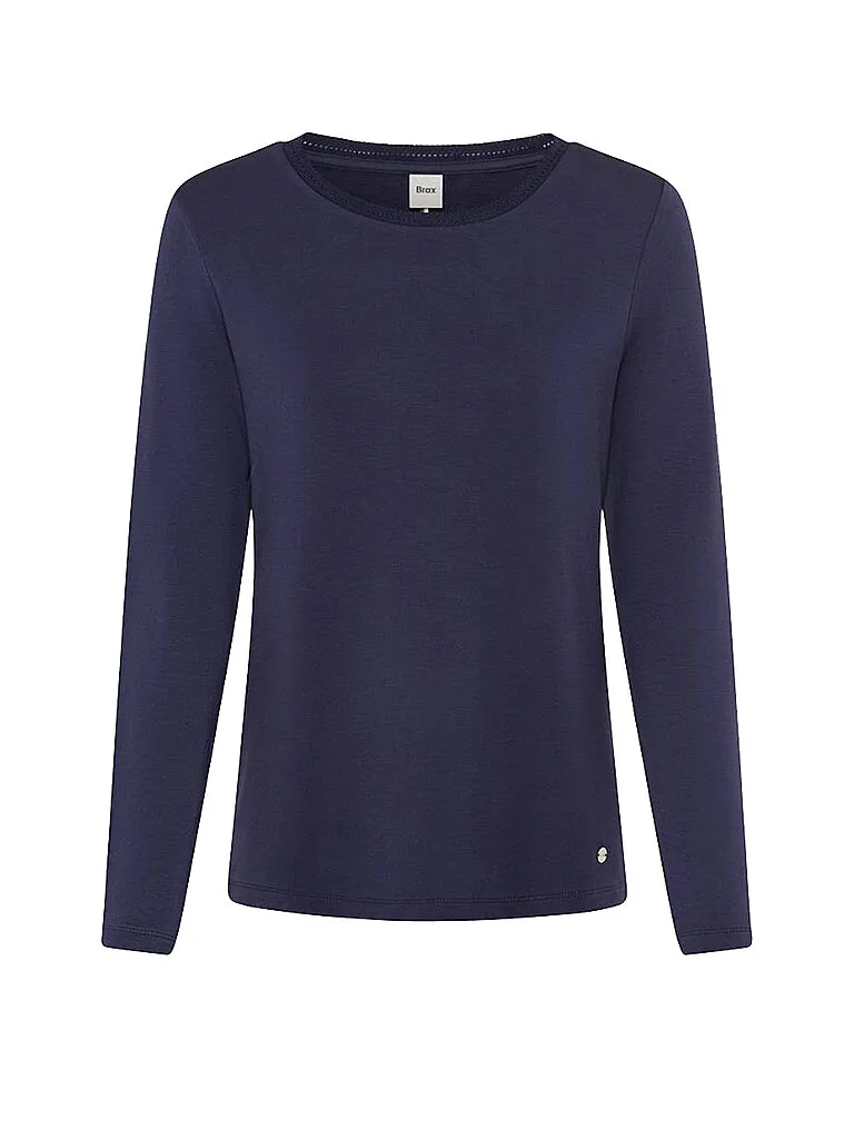 Brax Langarmshirt CARINA.L blu 42 - Brax - FashionsVida