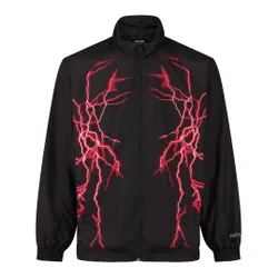 Giacca Tuta Uomo New Lightning Tracksuit Black/red