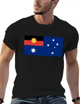 Australian Flag with Aboriginal Flag T-Shirt Outdoor Sports Lightweight Tee - Aliexpress - FashionsVida
