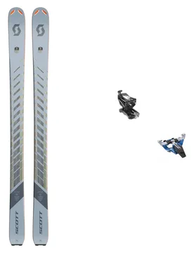 Packs skis de randonnée - Skis de randonnée - Pack WS Superguide 88 2025 en Bois - Gris - Scott - FashionsVida
