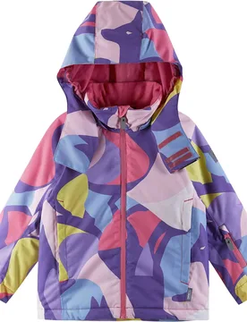 Skijacke Palsi tec Winter Jacket Blooming Lilac Kindergröße 98 cm Violett - Reima - FashionsVida