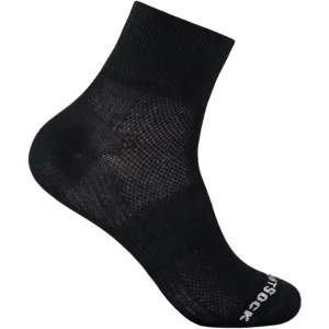 Coolmesh LL Quarter Laufsocken Unisex Black S - Wrightsock - FashionsVida