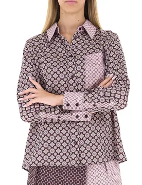 Camicia in fantasia LIU JEANS ROSA ANTICO 38 - Liu jo - FashionsVida