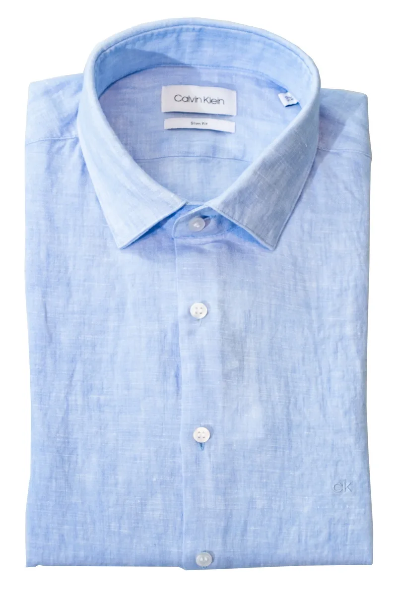 Camicia Uomo K10K106018 0GY CEL - Calvin Klein - FashionsVida