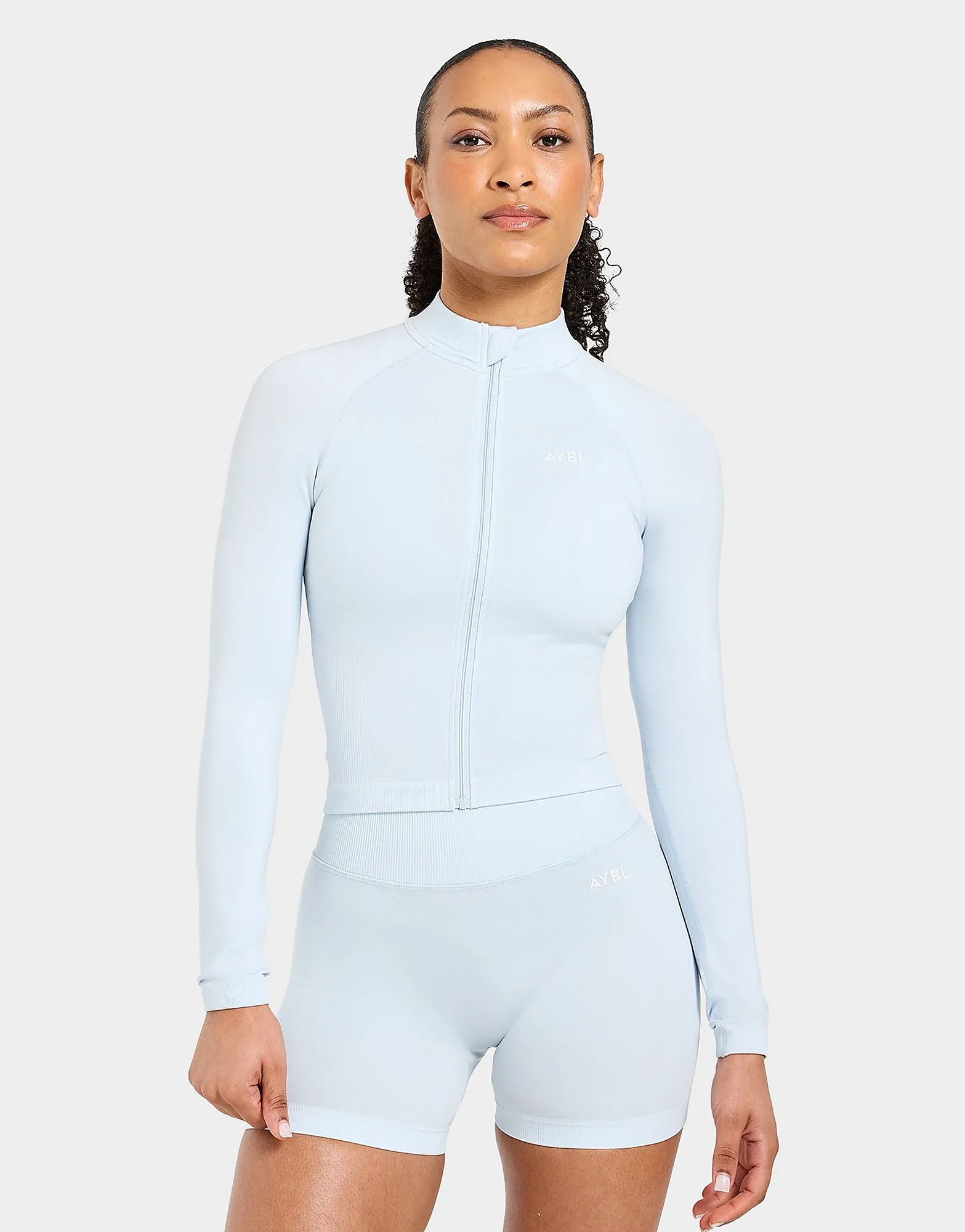 Adapt Full-Zip Oberteil - Damen, Blau - female - Size: S - AYBL - FashionsVida