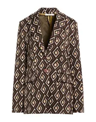 MALÌPARMI Blazer Damen Schokobraun 36,38 Damen