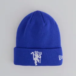Manchester United x Kids Devil Beanie Blue CHILD