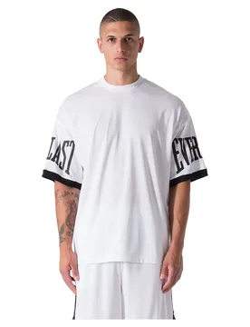 T-shirt à Manches Courtes Mesh Stretch White L - Everlast - FashionsVida