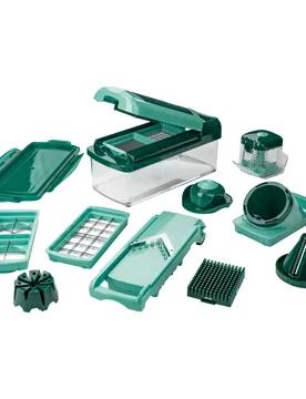 Gemüseschneider " Fusion Smart", 16-teilig gruen - Nicer Dicer - FashionsVida