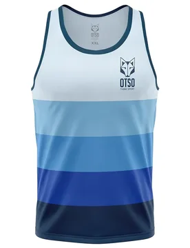 Maglietta Senza Maniche Sg Blue XL - OTSO - FashionsVida