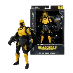Helldivers II: T4-40 Gold Eagle (McFarlane Gaming Edition) 7-Inch Figure