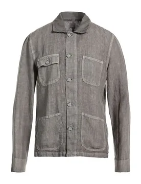 Camisa Hombre Carbón L,M,XL Hombre - 120% Lino - FashionsVida