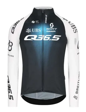 Maglia A Maniche Lunghe Pro Cycling Team Multicolor - Q36.5 - FashionsVida