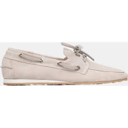 Nautico de cordones en piel