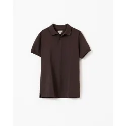 Polo básico piqué de hombre algodón slim fit