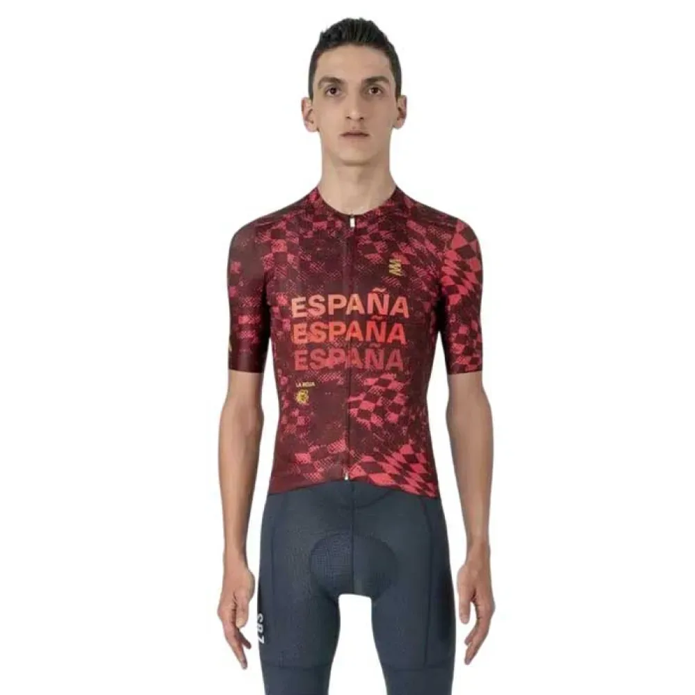 Maillot à Manches Courtes Vuelta España 2025 - Suarez - FashionsVida