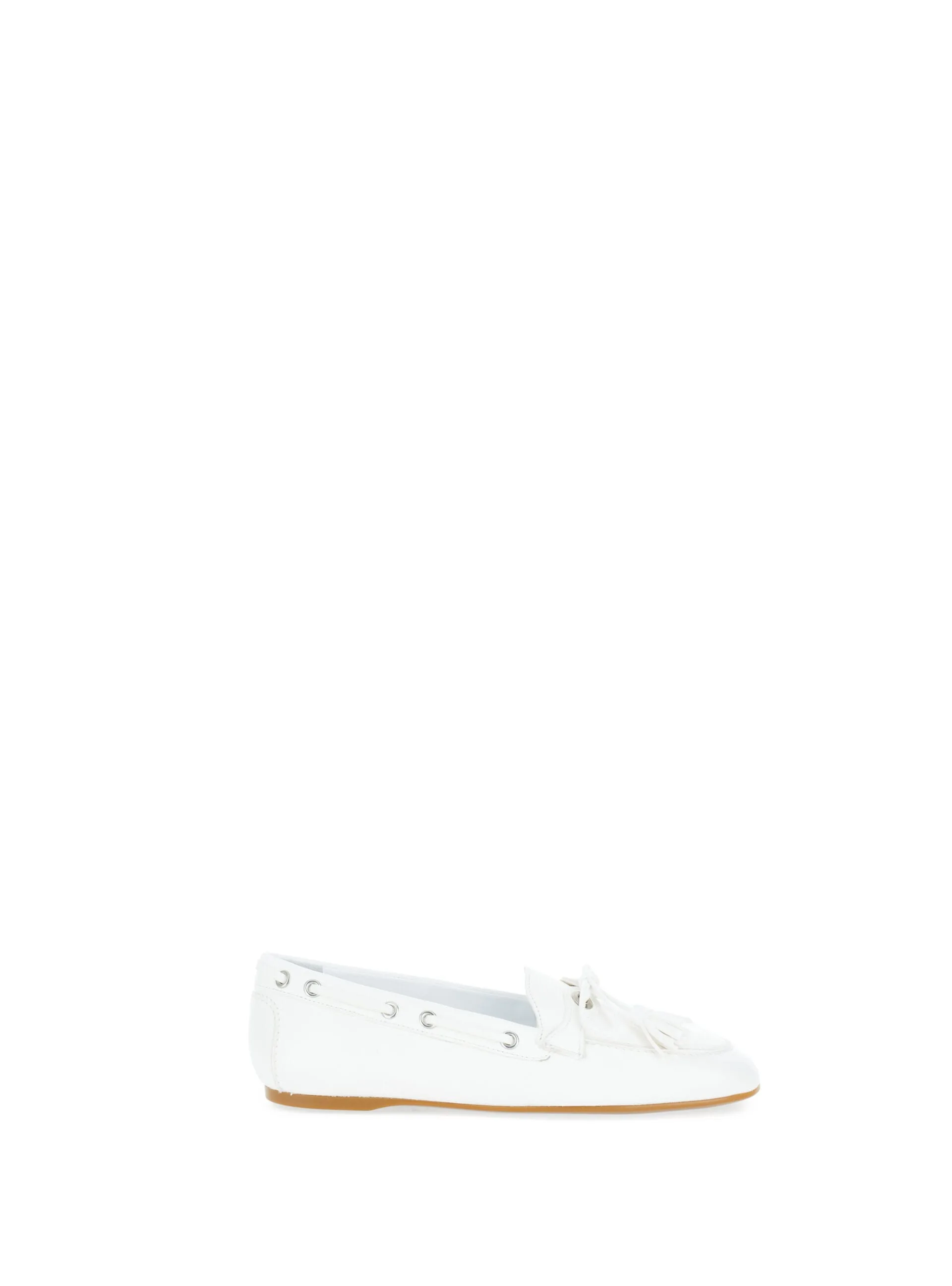 Mocassini in pelle BIANCO 39 - Guglielmo Rotta - FashionsVida