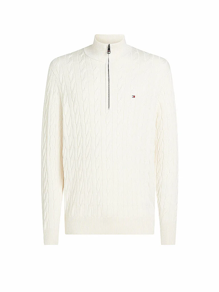 Troyer Pullover creme XXXL Herren - Tommy hilfiger - FashionsVida