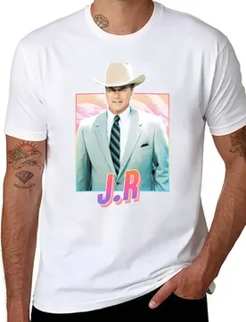 J.R Ewing - 80s T-Shirt cotton tshirt 100% g man t shirts for men T-Shirt - Aliexpress - FashionsVida