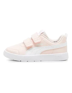 Sneakers Rosa e Bianche Con Strappi Courtflex V3 V PS 33 - Puma - FashionsVida