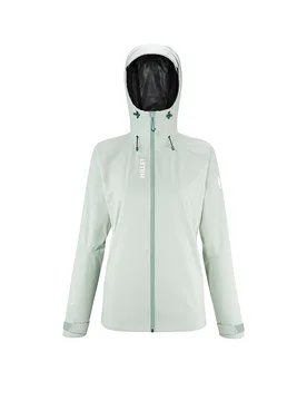 Chaqueta de senderismo para mujer SENECA GORE-TEX 2L Hoodie verde L - Millet - FashionsVida