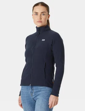 Daybreaker Fleece Funnel Neck Jacket Navy female - Helly Hansen - FashionsVida