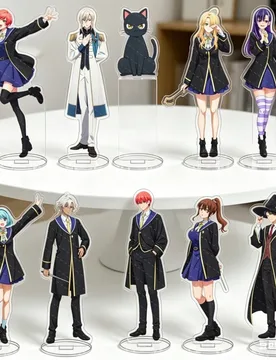 Cm The Classroom of a Black Cat and a Witch HD Printed Keychain Acrylic Stand Tabletop Display Ornament Model Figure Cosplay - Aliexpress - FashionsVida