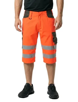 Pantalon 3/4 Safe Supreme 15549 Hi-Vis Red / Dark Anthracite 64 - MASCOT - FashionsVida