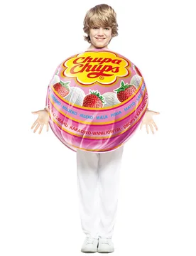 Offizielles Chupa Chups-Kostüm für Kinder Lollipop bunt - Eurocarnavales - FashionsVida