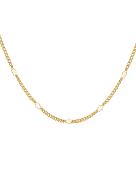 Vurchoo Star Dainty Chain Gold Necklace - Vurchoo Jewellery - FashionsVida