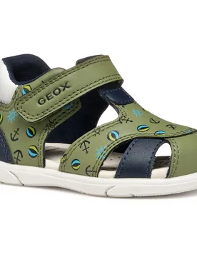 Sandali Zapito Pistachio / Navy EU 19 - Geox - FashionsVida