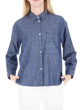 Camicia maniche lunghe BLU M - Armani exchange - FashionsVida