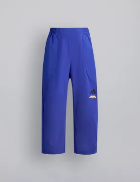 Manchester United x Kids City Tech Winterised Pants Blue 7-8Y - Adidas - FashionsVida