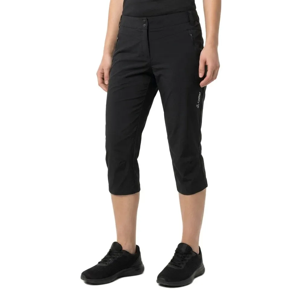 Loeffler Pantaloni Csl 3/ Black - Loeffler - FashionsVida