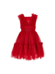 Vestito Bambina 17C906_T9945_ROSSO