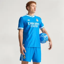 Maglia Third Authentic Real Madrid 25/26 2XL Blue Bird