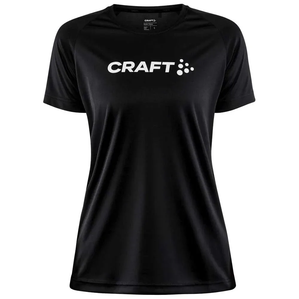 Maglietta A Maniche Corte Core Unify Logo Black XS - Craft - FashionsVida