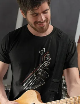 Humorous Active Bass Guitar Rock Music T-Shirts Men Crewneck 100% Cotton T Shirts Guitar Short Sleeve Tees Unique New Arrival - Aliexpress - FashionsVida