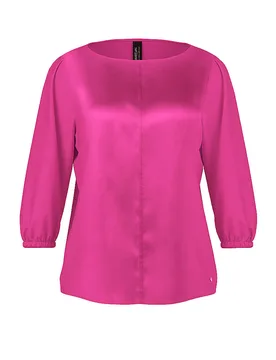 Marc Cain Blouse en soie baie 44 - Marc cain - FashionsVida