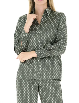 Camicia maniche lunghe VERDE MILITARE 48 - EMME MARELLA - FashionsVida