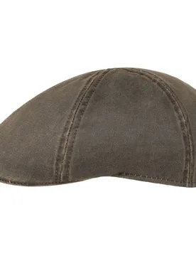 Level Gatsby Cap by - brown - Size: S (54-55 cm) - Stetson - FashionsVida